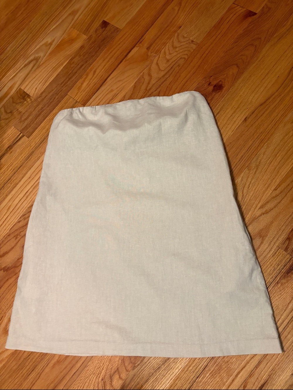 NWT Free People Women’s Essentially The Best Cotton-Linen Mini Dress; Size XL - Picture 5 of 10